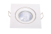 GU10/G53 Square Recessed swivel halogen spotlight