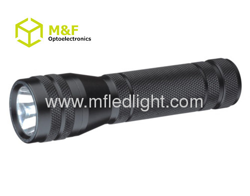 Portable high power cree 3W flashlight battery operated led torch