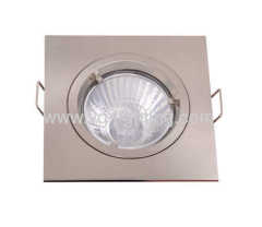 Zinc die-casting Recessed swivel ceiling spotlight