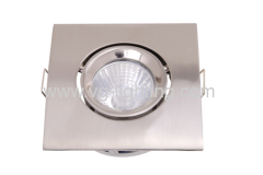 Aluminum die-casting Recessed swivel ceiling spotlight