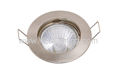 G5.3/GU10 Dia.80 x 26mm Round Recessed spotlight