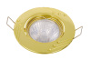 G5.3/GU10 Zinc die-casting round Recessed spotlight