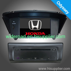 HONDA Odyssey car dvd player with gps canbus bt dvb-t radio usb sd slot atv dtv am/fm tuner hd tft lcd touchscreen