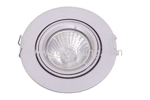 Zinc die-casting adjustable low voltage ceiling spotlight