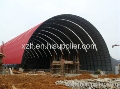 Space Frame for Cement Plant Warehouses