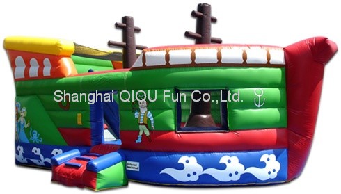 pirate ship inflatable bouncy castle
