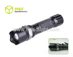 Hot sell model 3W CREE zoom torch with focus adjustable switch