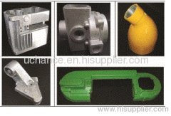 Aluminum casting gravity die casting sand casting for machine components