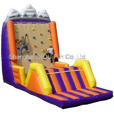 inflatable climbing wall or inflatable rock climbing