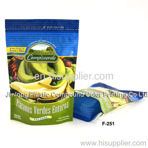 fruit bag with zipper