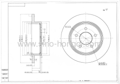 Brake disc 54027