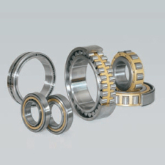 Full complement double row cylindrical roller bearing