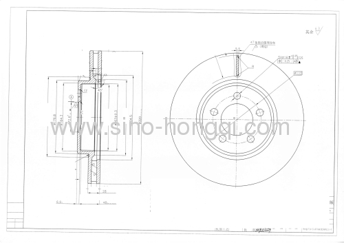 Brake disc 53022