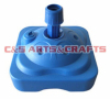 bule plastic flagpole base