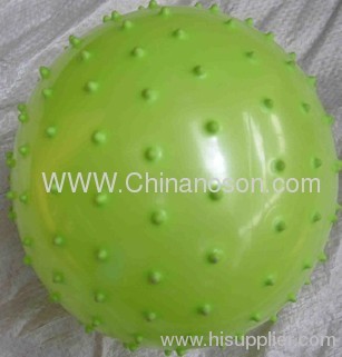 Green Inflatable ball PVC toy ball PVC Massage Bal