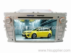 7inch double Ford focus/mondeo/S-max/C-max car dvd gps bt dvb-t usb sd slot radio am/fm tuner /RDS ipod tv vcd cd