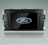 Black 7inch Ford focus/mondeo car dvd gps bt radio am/fm/RDS built-in DTV