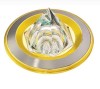 MR16 Zinc die casting with cone-shape crystal ceiling spotlight