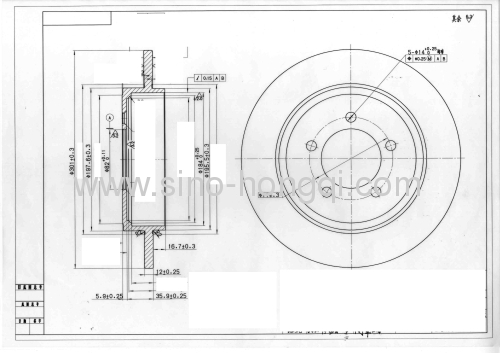 Brake disc 54098