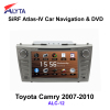 Toyota Camry 2007-2010 navigation dvd SiRF A4 (AtlasⅣ) 8 inch touch screen