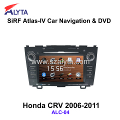 Honda CRV 2006-2011 navigation dvd SiRF A4 (AtlasⅣ) 7 inch touch screen