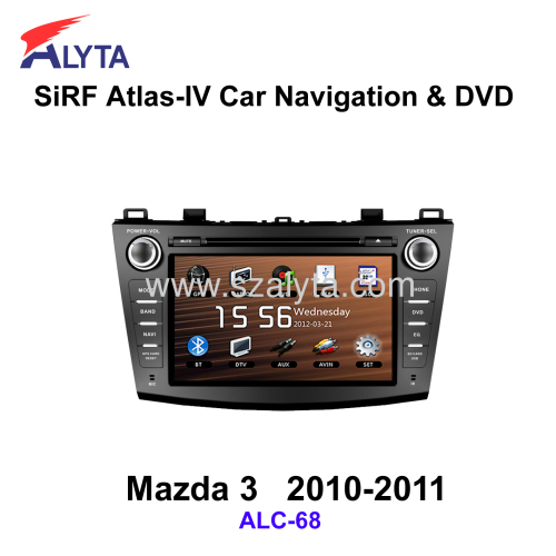 Mazda 3 2010-2011 navigation dvd SiRF A4