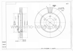 Brake disc 54099