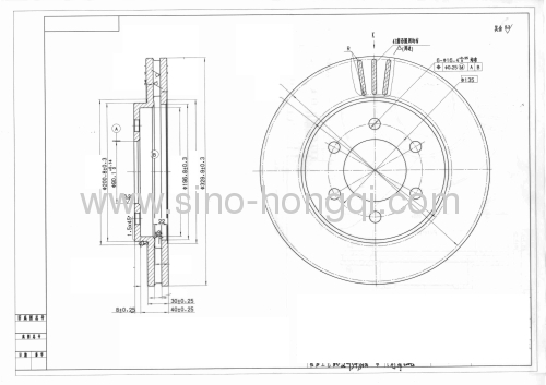 Brake disc 54099