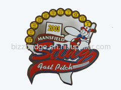 enamel games pin badge