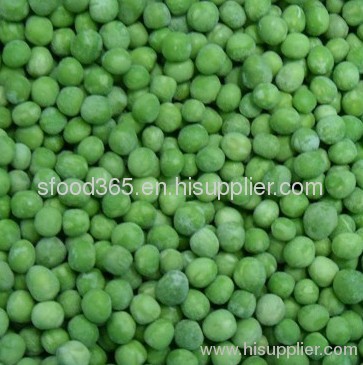 IQF green peas frozen vegetable