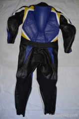 Motorcycle leather racing suit