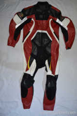 Motorcycle leather racing suit