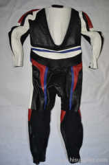 Motorcycle leather racing suit