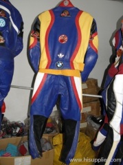 Motorcycle leather racing suit