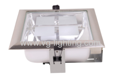 8 Inches Square shape Flosted Glass Commercial Down lights