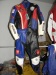 Motorcycle leather racing suit