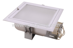 Die-casting Aluminum interior square Recessed Downlight