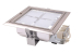 Die-casting Aluminum interior square Recessed Downlight