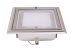 Die-casting Aluminum interior square Recessed Downlight