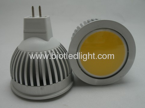 3W COB High Power led spot MR16 base