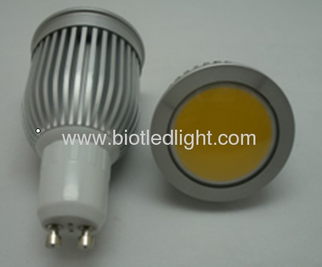 5W COB High Power led spot GU10 base