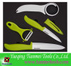 5 piece ceramic kitchen knife set