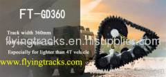 off-road 4*4 vehicle rubber track syste