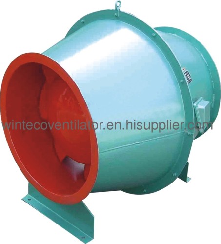 Oblique Airflow Pipeline Fan