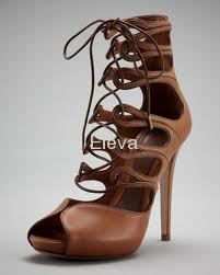 Leather High-heel