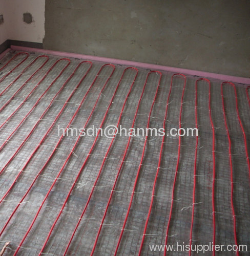 electric radiant underfloor heating cable, heating wire, warm floor, warming cable