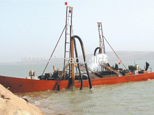 Dual-pump and Double-suction Sand Pumping Ship