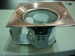 4"8" Anti fog Aluminum Square Recessed Downlights