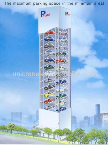 Elevator type car Parking tower (independence type)