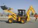 4 wheel drive backhoe loader